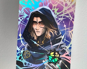ARCANE - VIKTOR The Herald - 11x17 irisierender Foliendruck (Fan Art Merch)