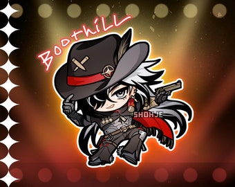 PREORDER ! // HONKAI star rail penacony keychain charms - boothill // hsr merch