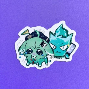 HONKAI STAR RAIL - &quot;trembling chihuohuo&quot; sticker // huohuo // fan art merch