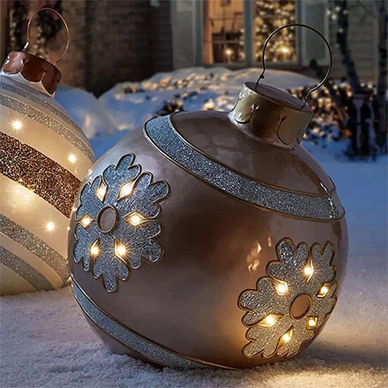 XXL Christmas Outdoor Inflatable Baubles PVC Giant Large Etsy UK
