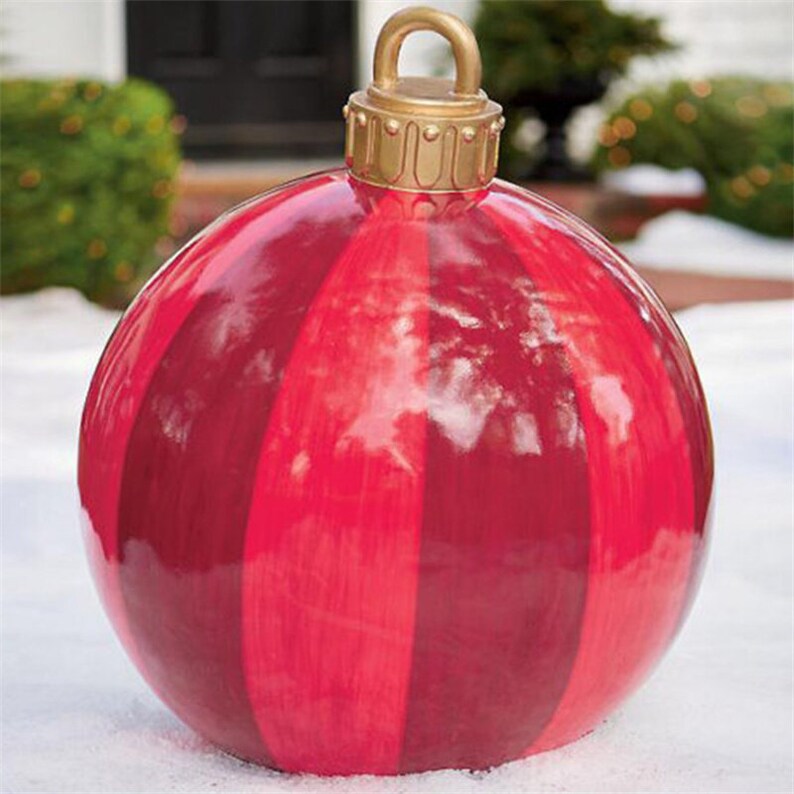 XXL Christmas Outdoor Inflatable Baubles PVC Giant Large Etsy UK