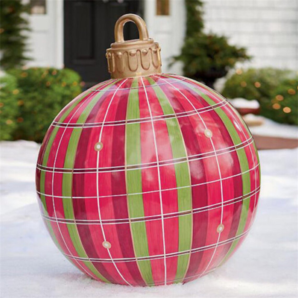 XXL Christmas Outdoor Inflatable Baubles PVC Giant Large Etsy UK