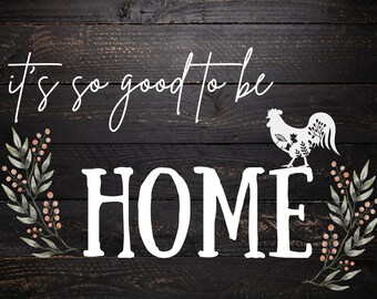 Farmhouse Home Sign