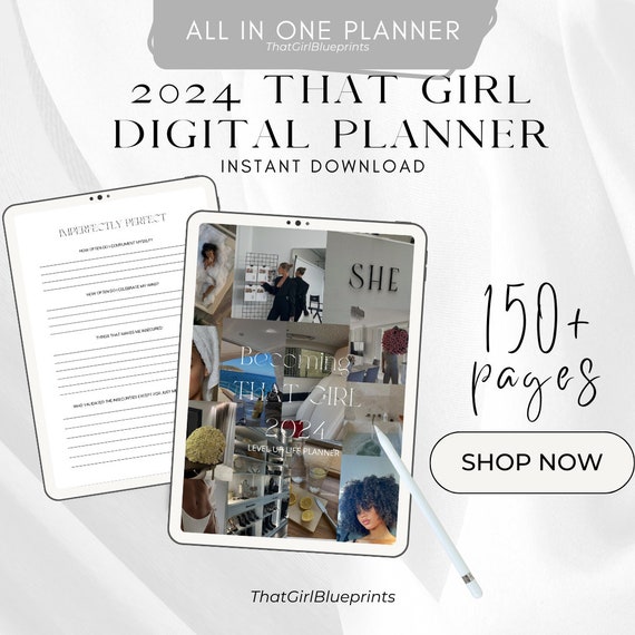 2024 Digital Planner That Girl Planner 2024 Daily, Weekly