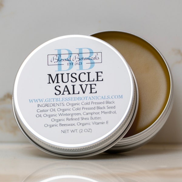 Muscle Salve - Great for Soothing Aches & Discomfort