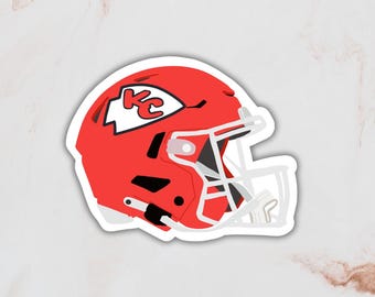 Sticker NFL Kansas City Chiefs team sporthelm