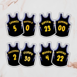 NBA San Francisco California Golden State Warriors 75th City Edition Black Basketball Team Jersey
