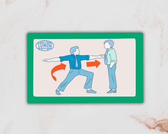 Apple TV Original Severance Ideographic Cards Sticker