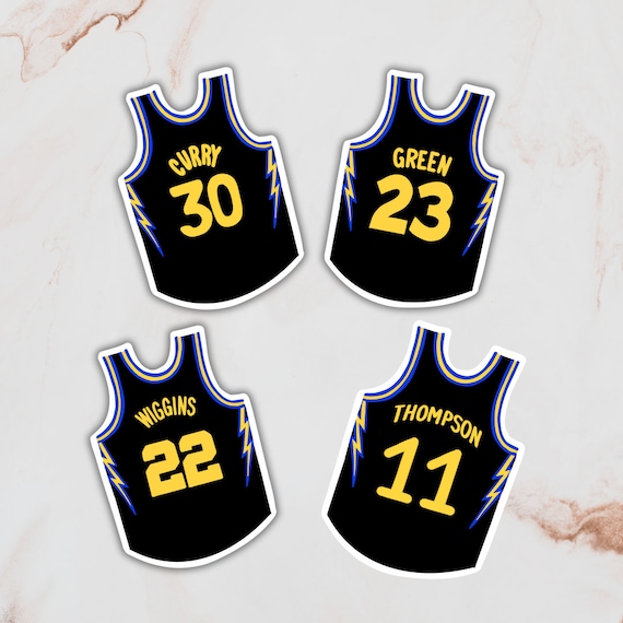 Jordan Poole Golden State Warriors 2021/22 City Edition Black Jersey