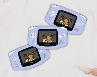 Gameboy Advance Pokemon Eve Sticker