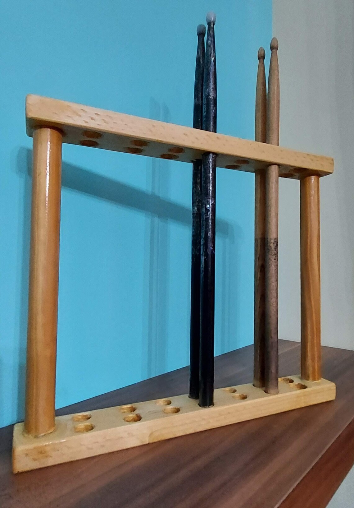 Drum Stick Holder Rustic Etsy UK