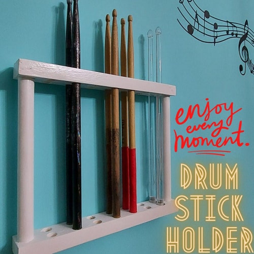 Drumstick Display 10 Sets Drum Stick Holder Drumstick Etsy