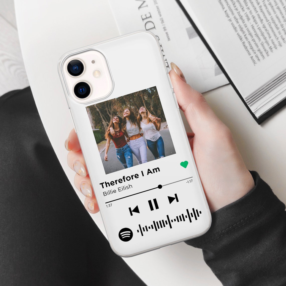 Custom Spotify Phone Case Music Plaque fits for iPhone 12/12 Etsy