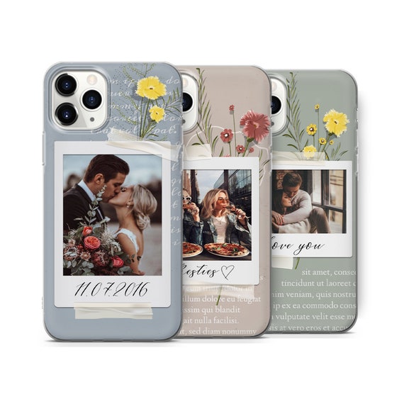 Custom Photo Polaroid Phone Case fits for iPhone 12/12 Pro/12 Etsy
