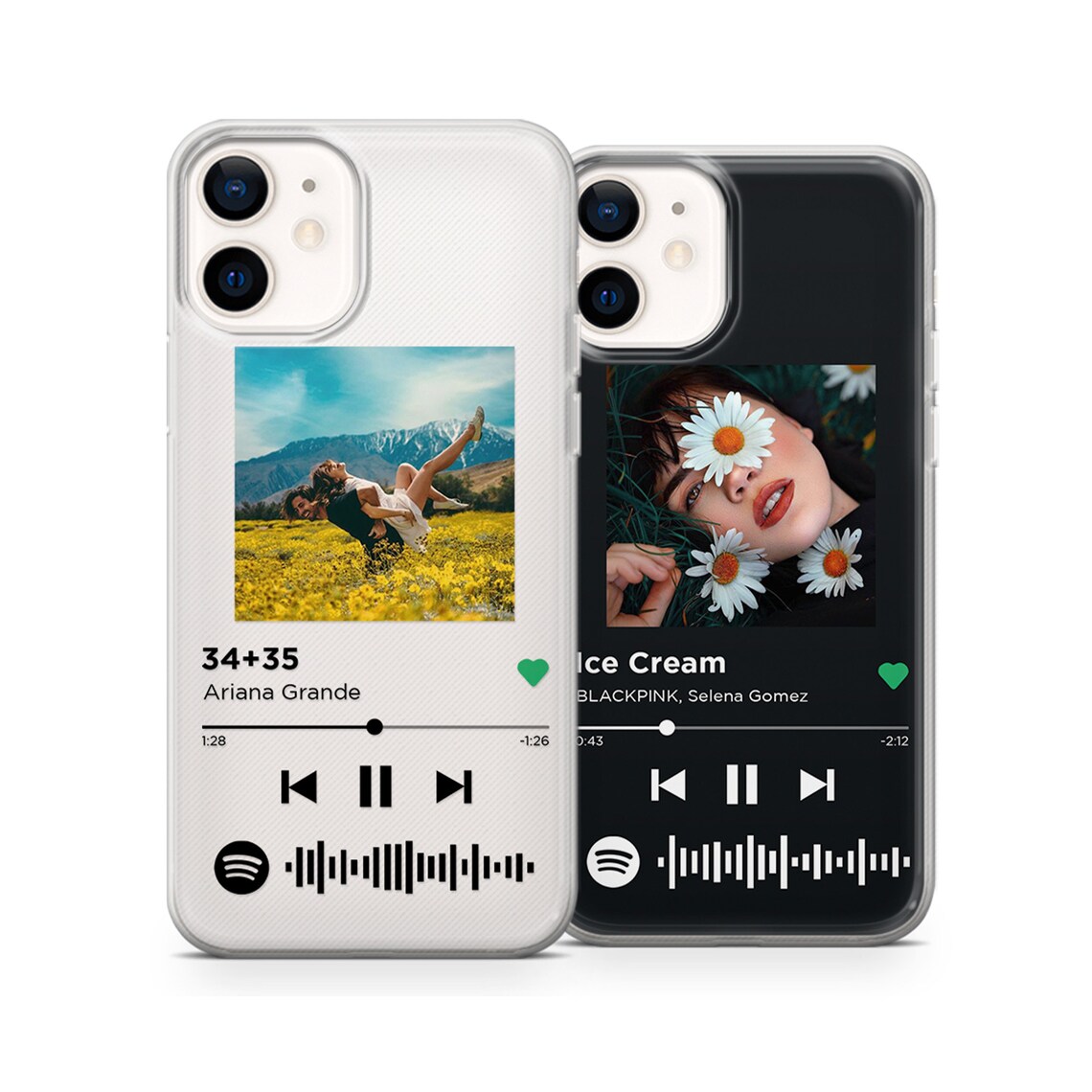 Custom Spotify Phone Case Music Plaque fits for iPhone 12/12 | Etsy
