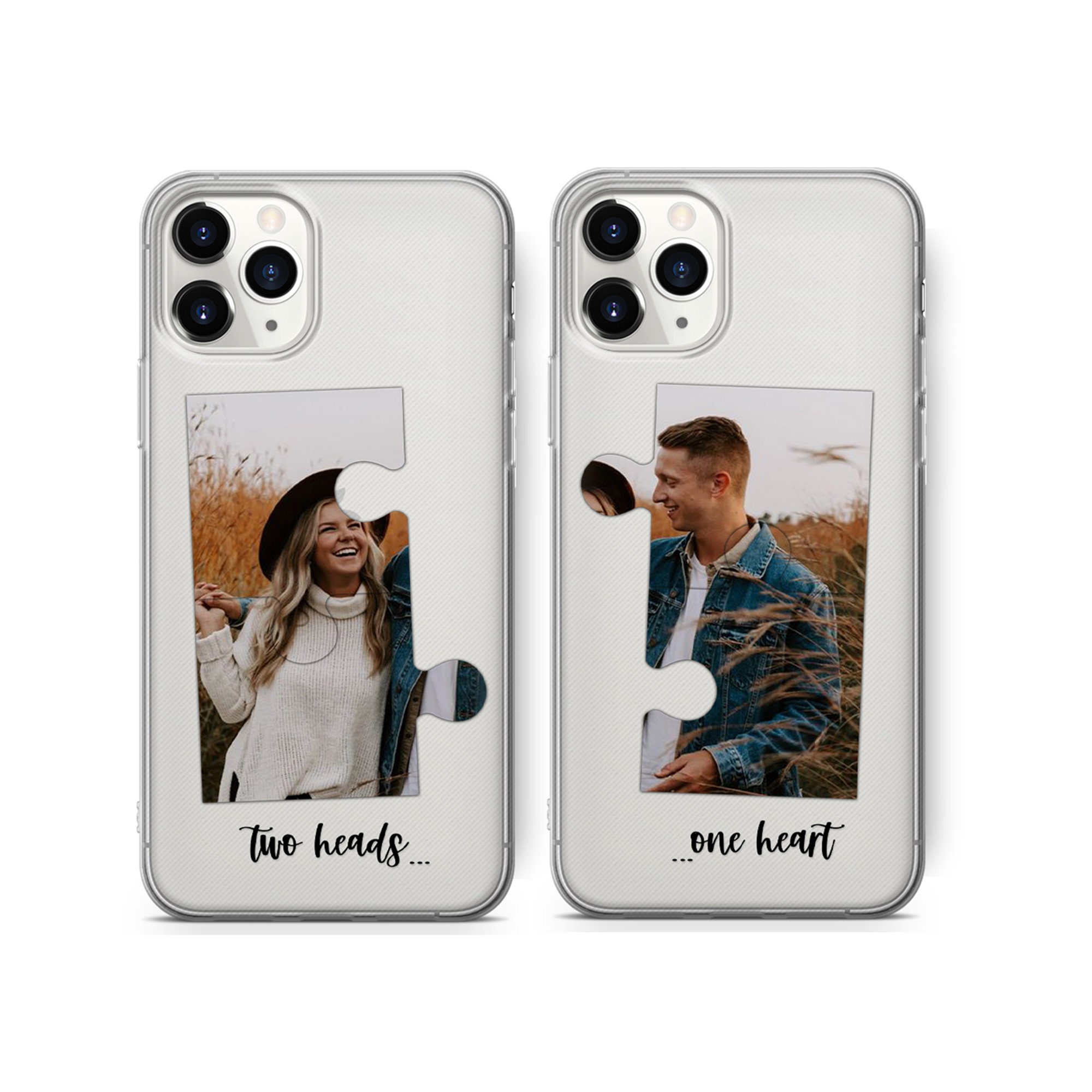Custom Photo Couple Phone Case fits for iPhone 12/12 Pro/12 Etsy