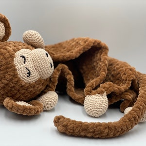 Crochet Pattern Comforter Monkey / Crochet Pattern Comforter Monkey