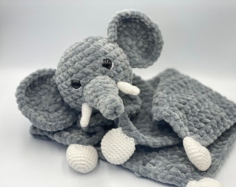 Crochet Pattern Comforter Elephant / Crochet Pattern Comforter Elephant