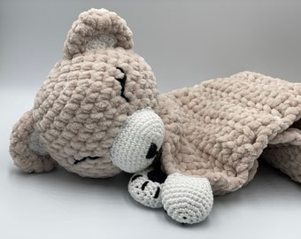 Crochet Pattern - Comforter Cuddly Bear