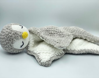 Crochet Pattern Comforter Pinguin / Häkelanleitung Schnuffeltuch Pinguin