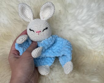 Patrón de crochet / instrucciones de crochet - edredón / conejito de peluche / conejito de Pascua