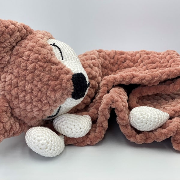 Crochet Pattern - Comforter Cuddly Fox