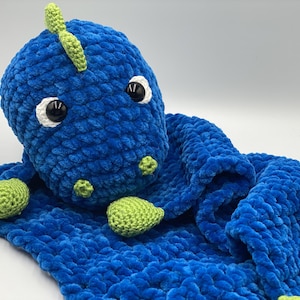 Crochet Pattern - Comforter Cuddly Dino