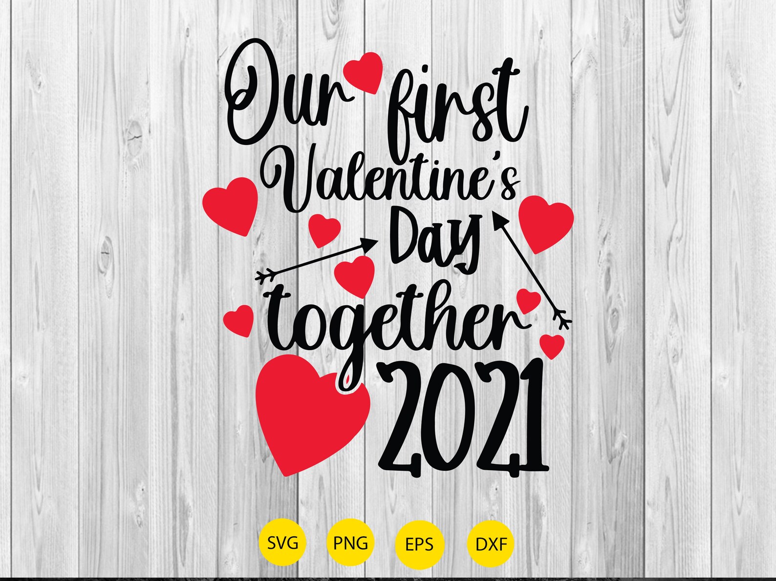 Our First Valentines Day Together 2021 Matching Couple Svg Etsy the-world-i-was-given-bucket-list