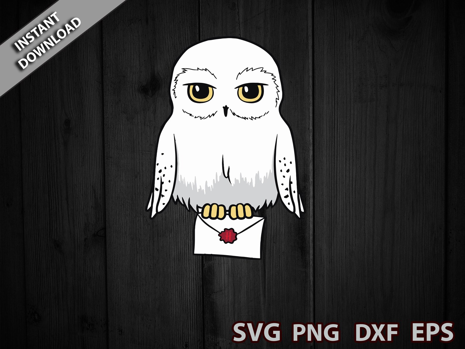 Kids Harry Potter Hedwig Cute Cartoon Portrait Svg Harry | Etsy