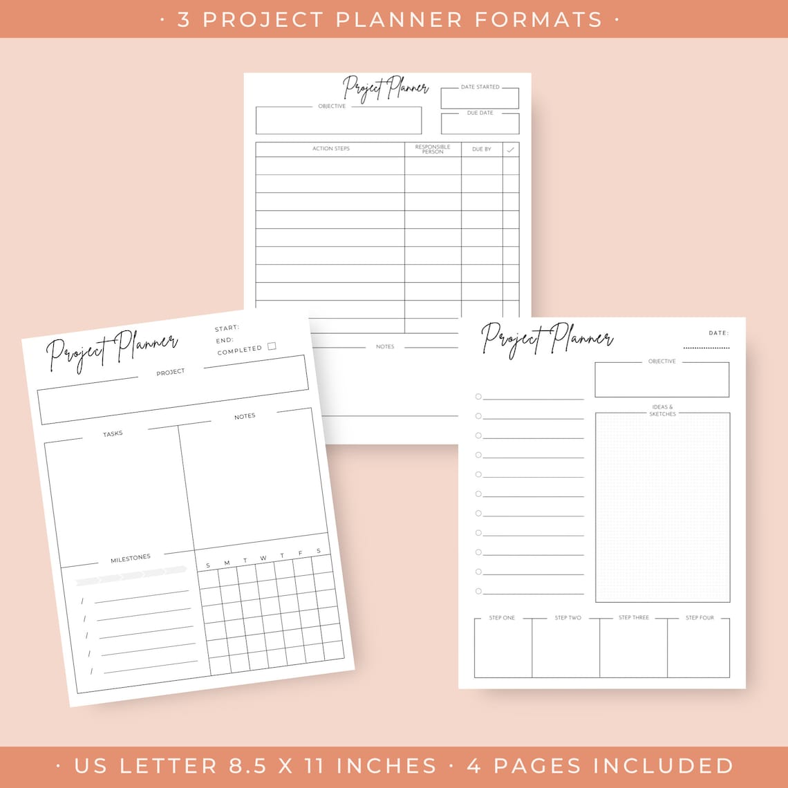Project Planner Printable Pages With Monthly Project Planner Etsy project-planner-printable-pages-with-monthly-project-planner-etsy