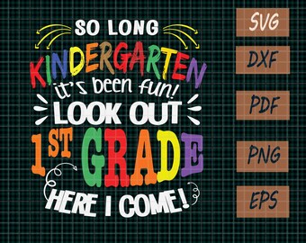 Free Free 258 So Long Kindergarten Svg SVG PNG EPS DXF File