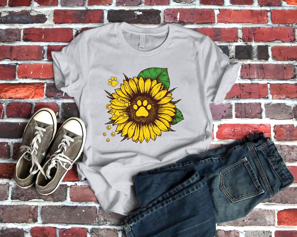 Free Free 256 Sunflower With Paw Print Svg SVG PNG EPS DXF File