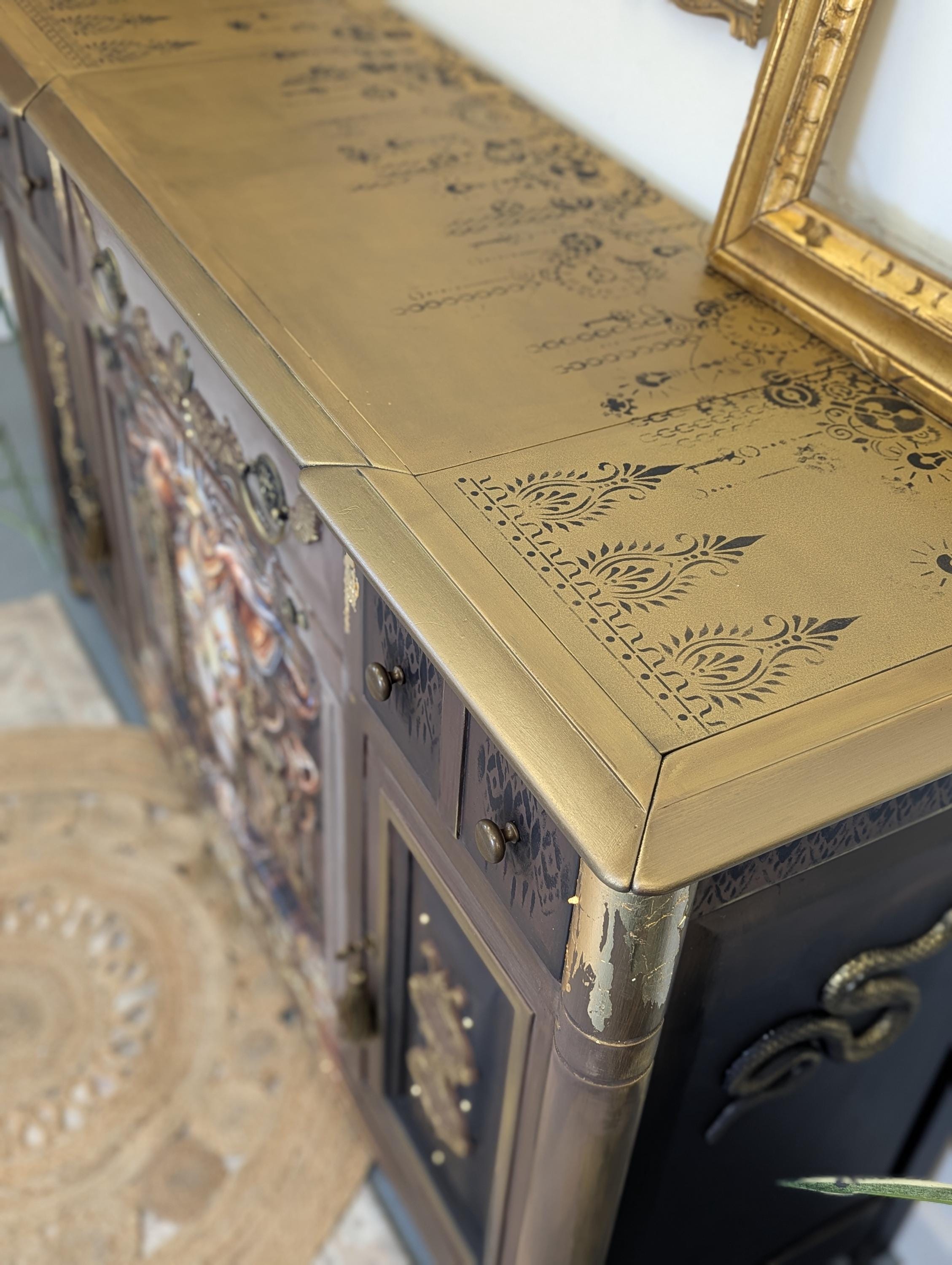 Statement Sideboard Large, Statement/themed Sideboards. Sourced, Upcycled and Painted to ...