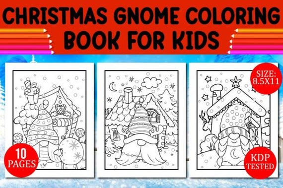 Christmas Coloring Book for Kidschristmas Printables Coloring