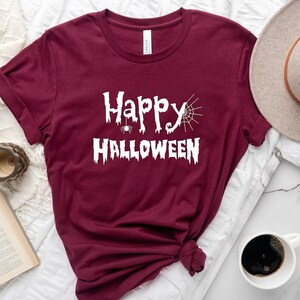 Camiseta de Halloween, camiseta de Halloween, camiseta de Halloween, camiseta divertida de Halloween, camiseta de Halloween para mujer, regalo de Halloween