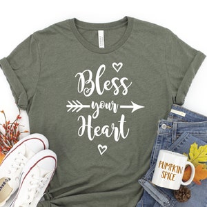 Bless Your Heart T-Shirt: Sarcastic Southern Pride Tee