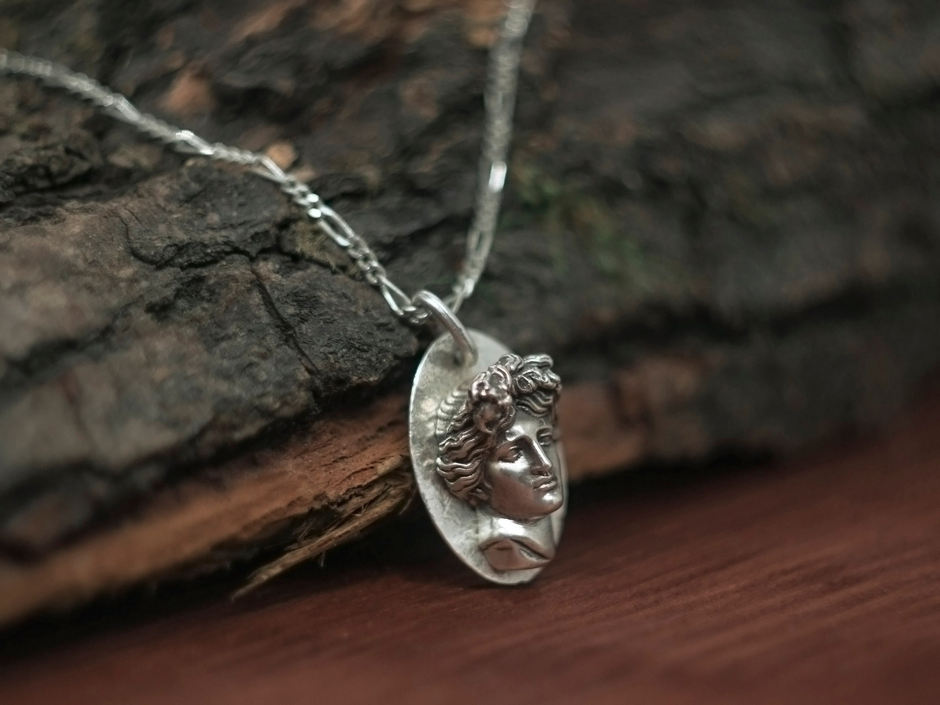 Apollo Sterling Silver Pendant | God of Music, Dance, Healing, Poetry ...