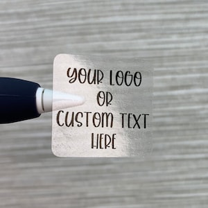 Etiquetas adhesivas transparentes con logotipos comerciales personalizados, etiquetas blancas con logotipos comerciales, etiquetas transparentes con logotipos comerciales, suministros de embalaje