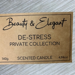 Etichette per candele personalizzate, etichette per candele, etichette adesive per candele, etichette per prodotti per candele fatte in casa, etichette personalizzate per candele,