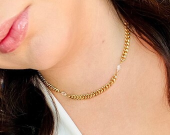Fake Diamond Chain - Etsy