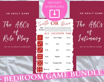 ULTIMATE Naughty Sex Game Bundle — Naughty Digital, Printable Download Adult Bedroom Foreplay Games