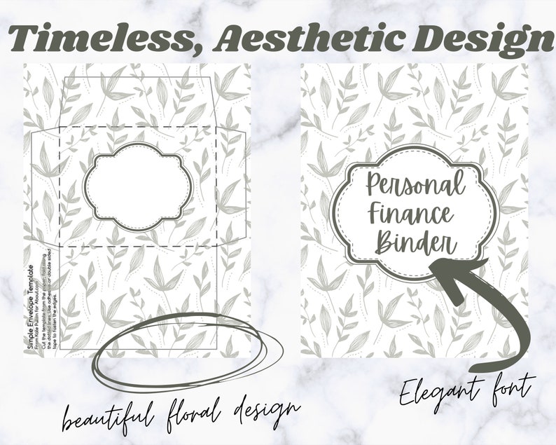 Finance Binder Printable — Complete 40 Set Personal Finance Journal - Etsy