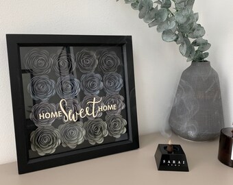 Download 3d Flower Shadow Box Etsy