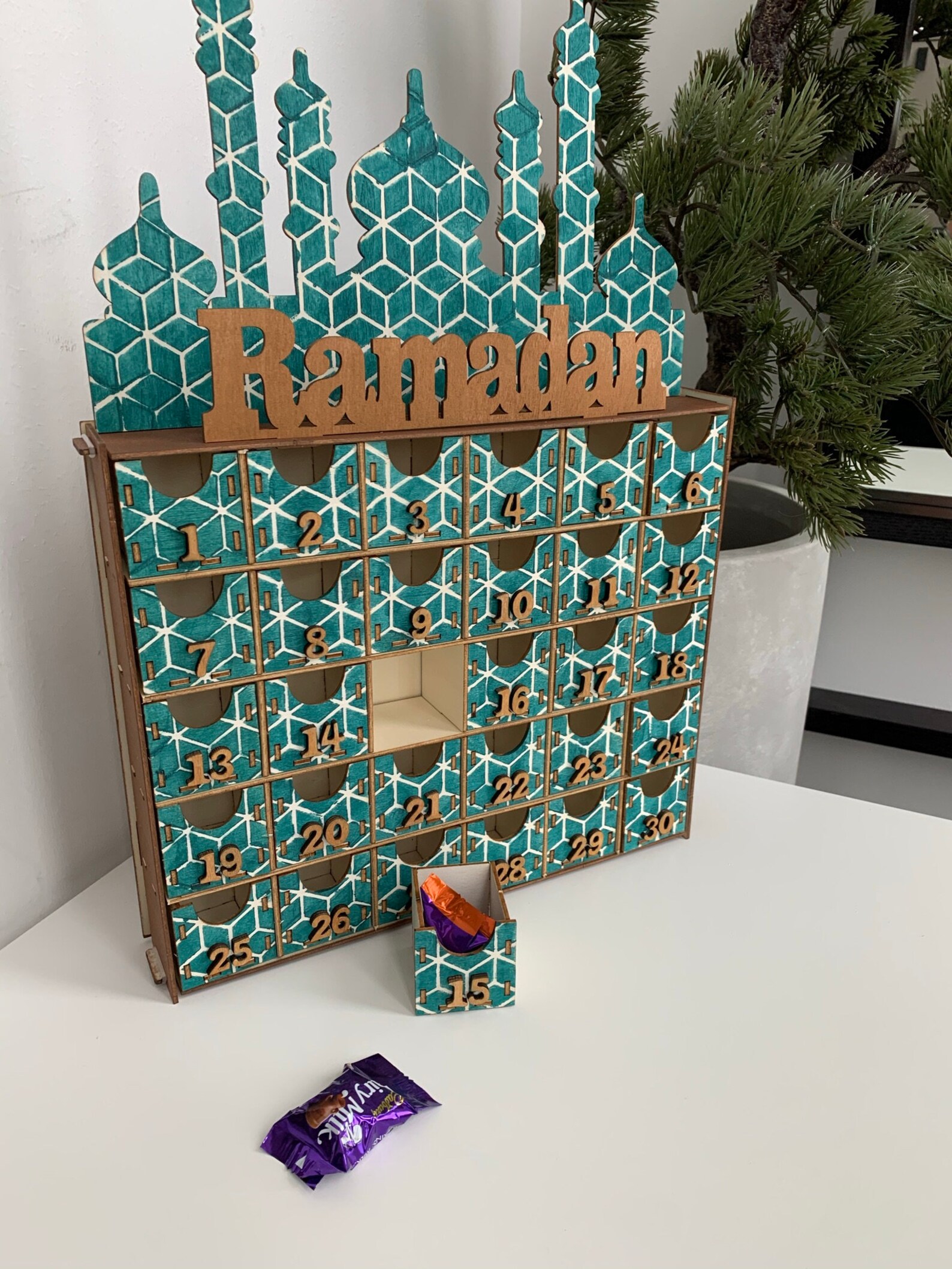 ramadan countdown diy