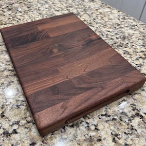 Walnut Butcher Block Cutting Board