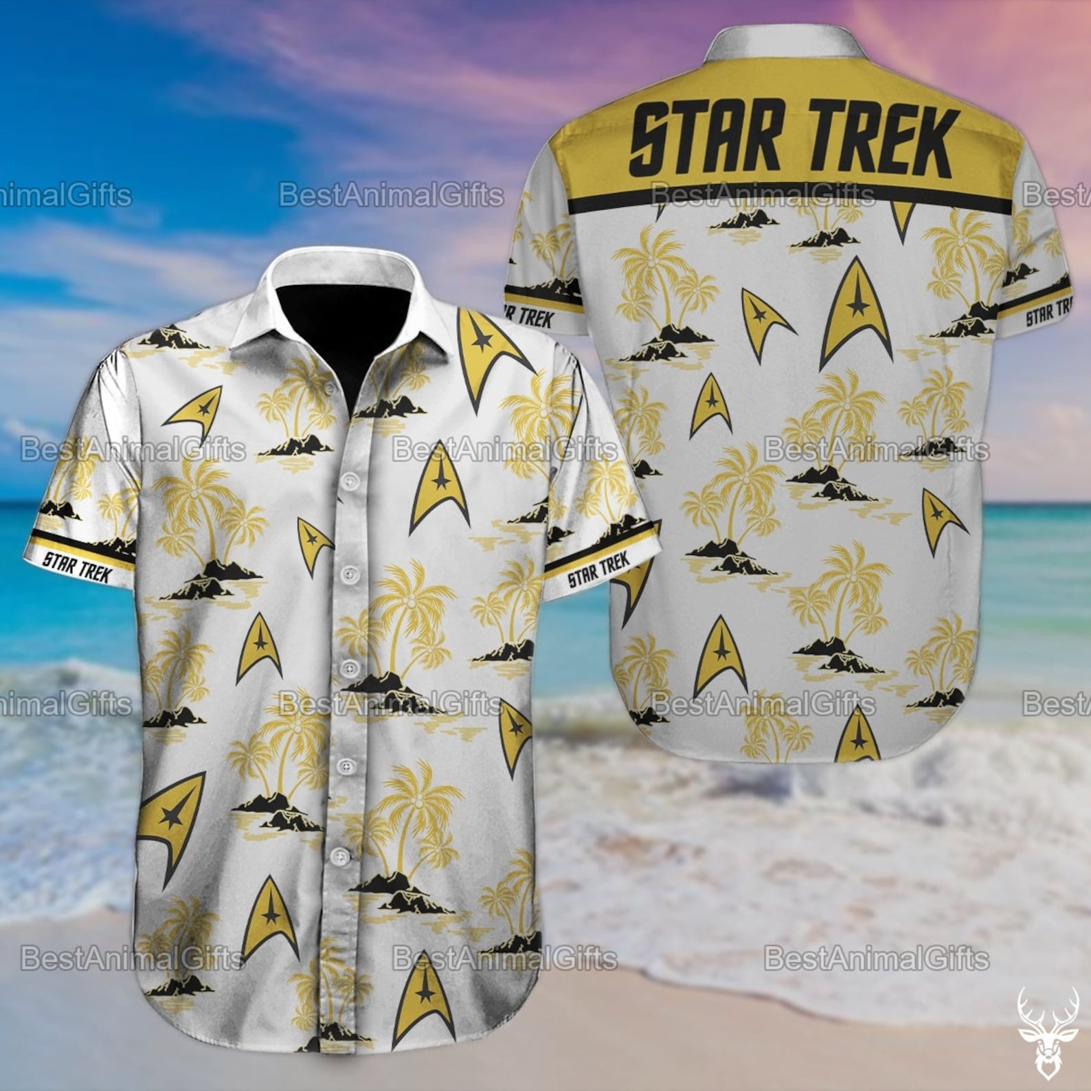 Star Trek Hawaiian Shirts Star Trek Shirt Men Beach Party | Etsy