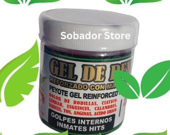 Gel de peyote reforsado para dolor muscular formula original 5.oz