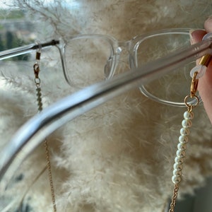 Pearl Beaded Mask Chain Holder, Gold Pearly Mask Jewelry, Face Mask Chain Lanyard, Women's Mask Accessories