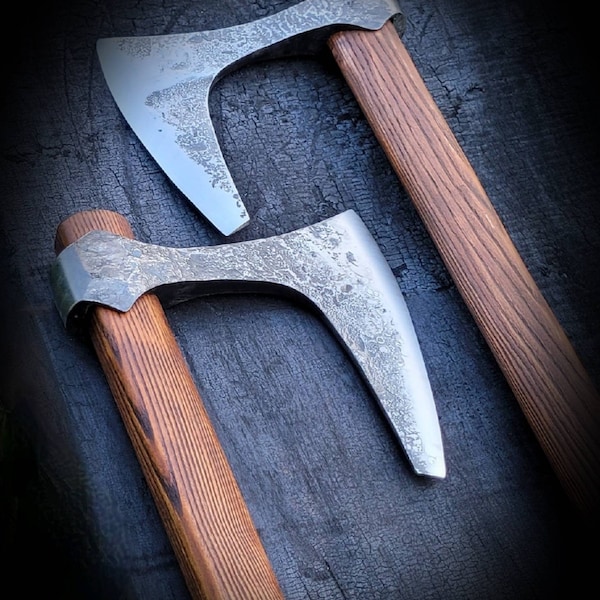 Viking ax - hand forged reproduction. Dane Ax, Bearded Ax, battle ax, Slavic Ax, Medieval ax, warrior ax