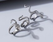 Snake Ring Set of 3